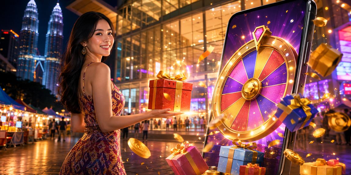 Paparan meja roulette Kuala Lumpur dalam suasana kasino dalam talian